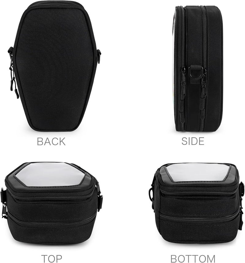 STEAMEDBUN Ita Coffin Purse with Insert Gothic Crossbody Bag for Halloween - Image 4